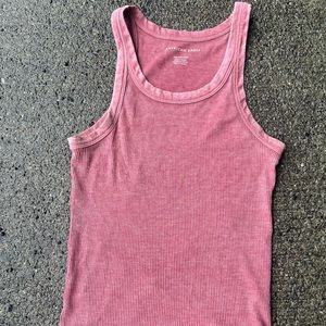 American Eagle ribbed tank top